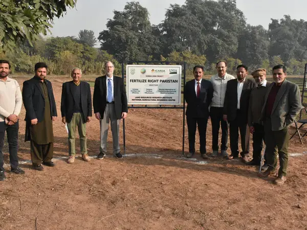USDA delegation visits ICARDA in Pakistan