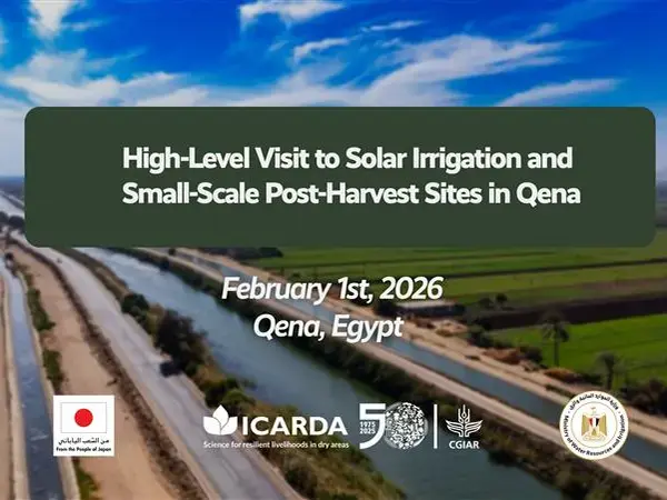High-Level Visit to Solar Irrigation and Small-Scale Post-harvest Sites in Qena