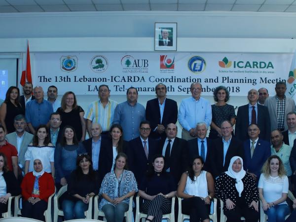 ICARDA-LARI meeting in Bekaa Valley to plan for 2019 