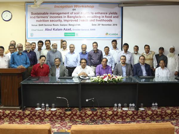 Bangladesh has been a key partner to ICARDA for three decades (Photo: ICARDA)