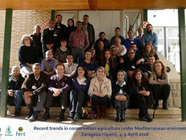 Participants and lecturers of the advanced international course on Conservation Agriculture in the Mediterranean Environments 