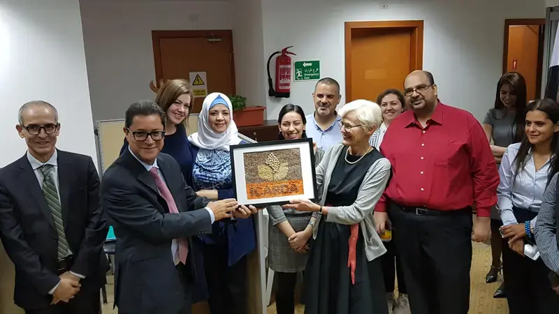 Departing Board chairperson Margret Thalwitz