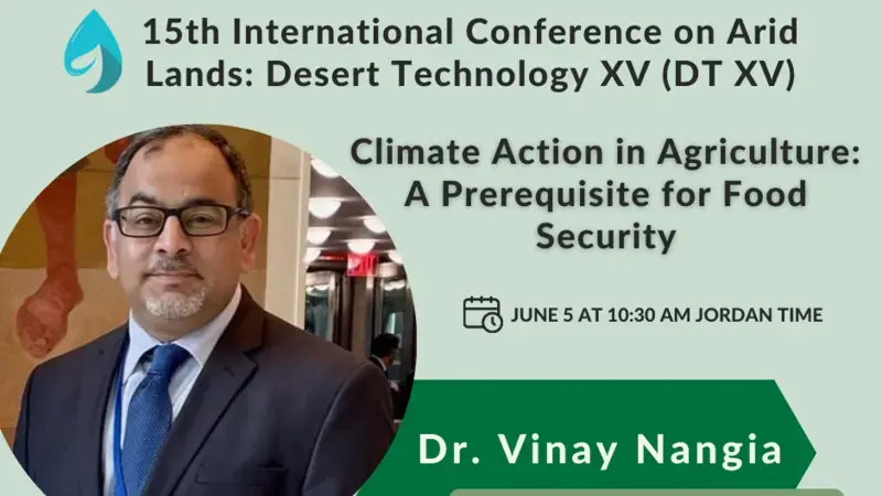 15th International Conference on Arid Lands