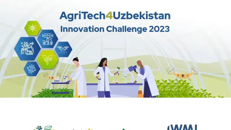 AgriTech4Uzbekistan Header of Program with Logos