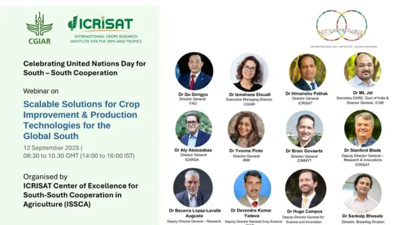 Webinar on Scalable Agri-Solutions for the Global South
