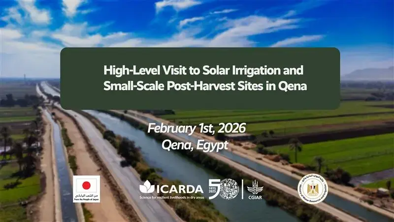 High-Level Visit to Solar Irrigation and Small-Scale Post-harvest Sites in Qena