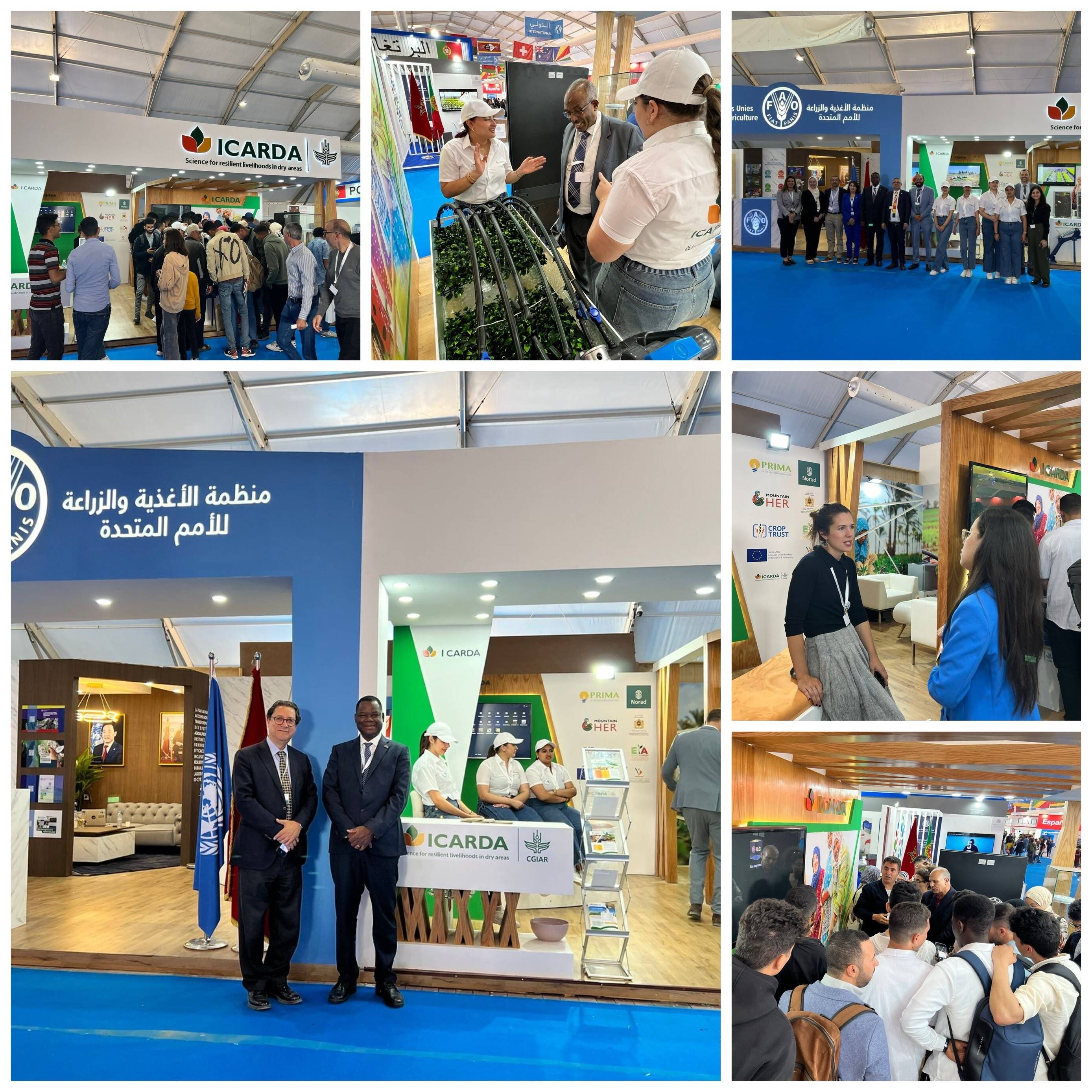 ICARDA-FAO Booth