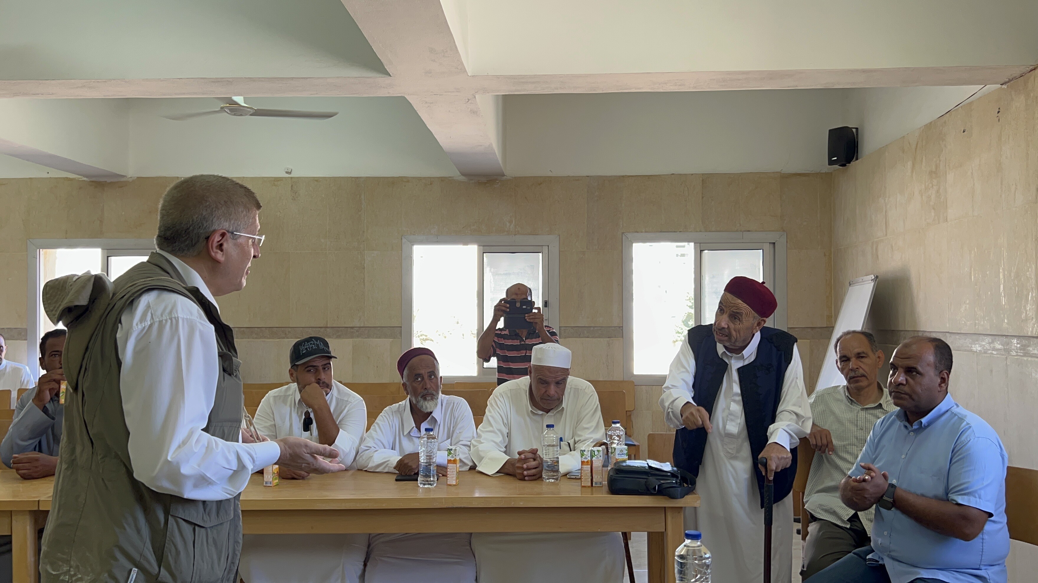 Meeting with Local Farmers 