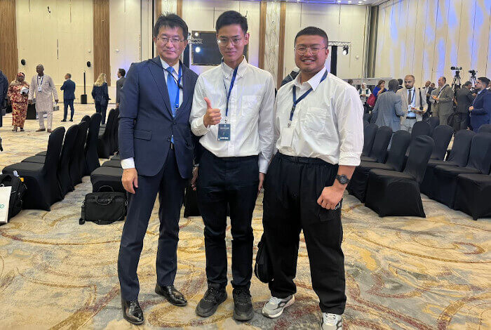 Students from Japan Tottri University 