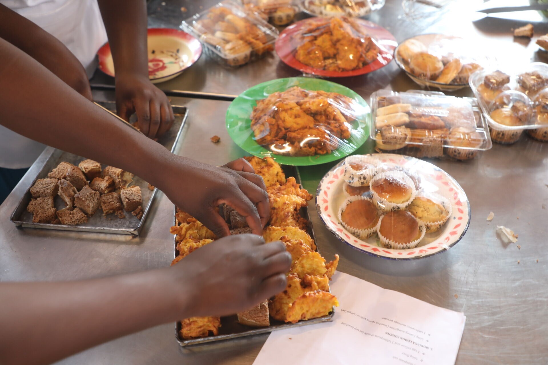 Wheat products made by the students - Photo: Jacqueline Tanhara/MLAFWRD