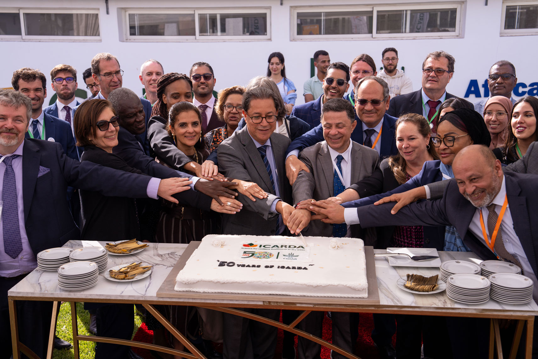 ICARDA's 50 year celebration, Rabat, Morocco. 2025. Photo by Ismail Belkhadir/ICARDA.