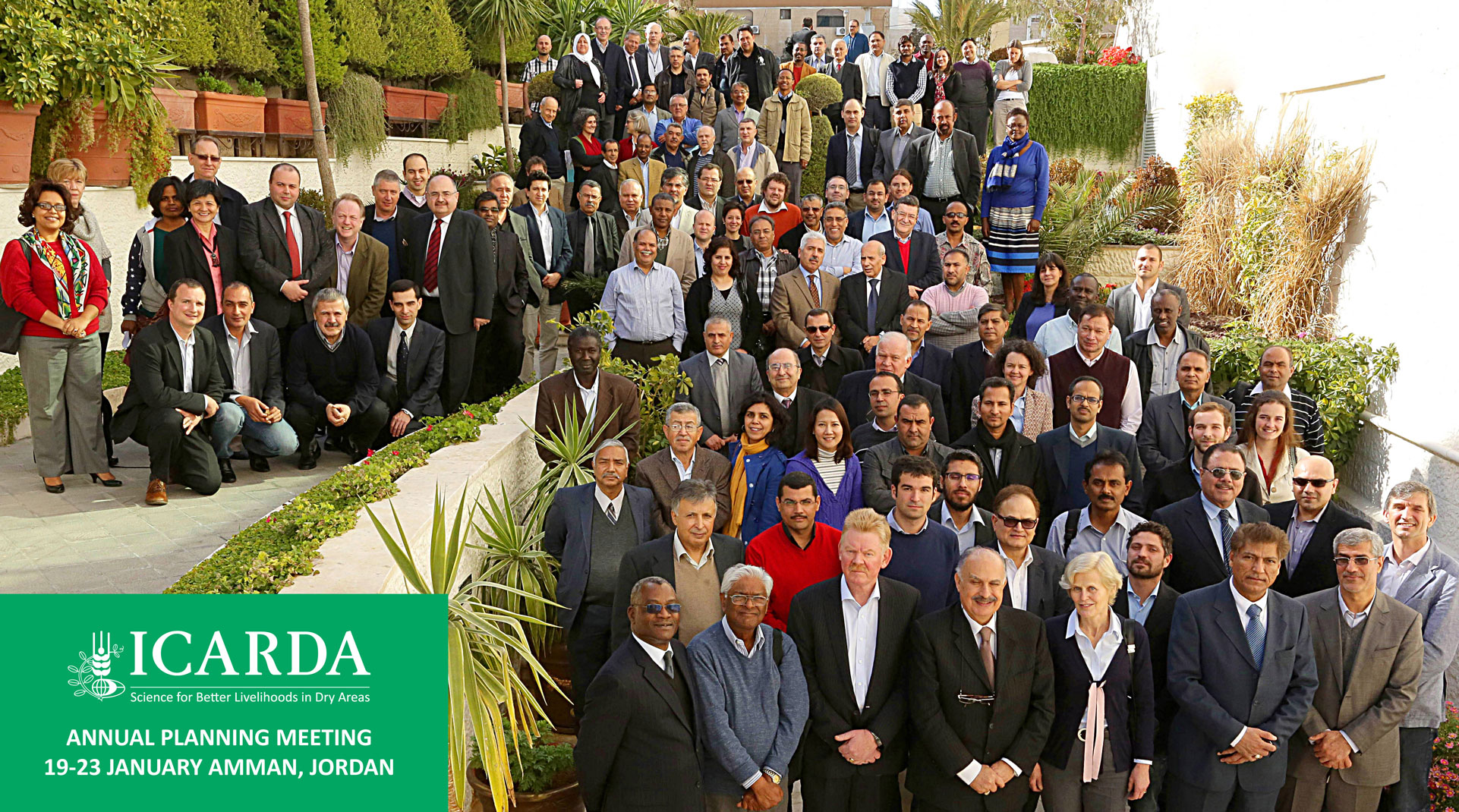 ICARDA Annual Planning Meeting in Amman, Jordan. 2014.